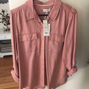 Lucky Brand Pink Button Down